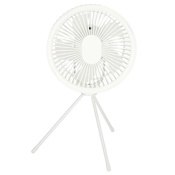 Mini stående skrivebordsventilator hvid