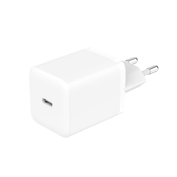 GEAR Oplader 220V 1xUSB-C PD/PPS 45W GaN Hvid