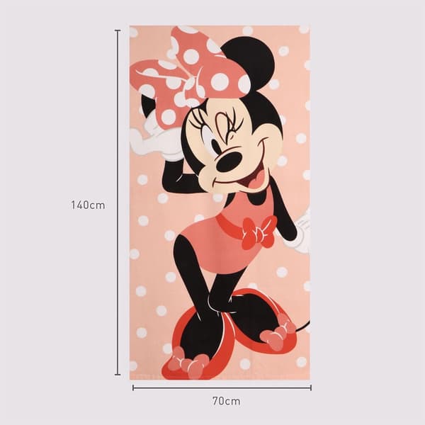 Disney Minnie mikrokuituinen rantapyyhe