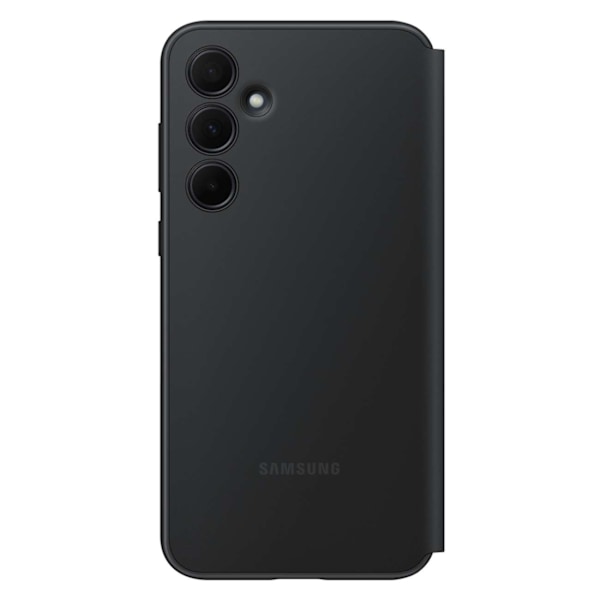 Originalt Smart View Wallet etui med klap til Samsung Galaxy A35, sort