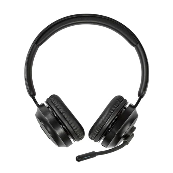 PC-headset | On-Ear-Kuulokkeet | Stereo | Bluetooth | Kokoontaitettava Mikrofoni | Musta
