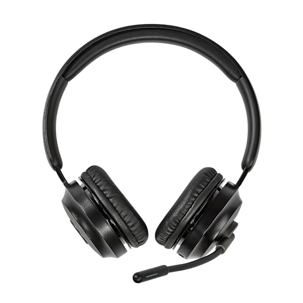 PC headset | On-Ear | Stereo | Bluetooth | Vikbara Mikrofon | Svart