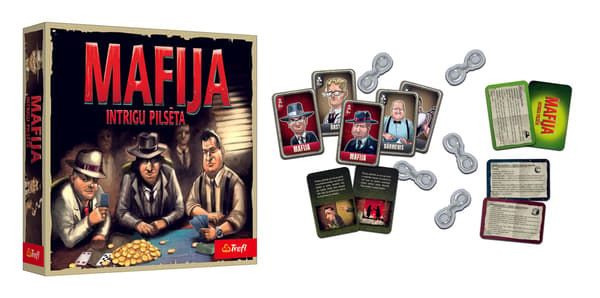 Trefl Mafia Board Game (på lettisk sprog.)