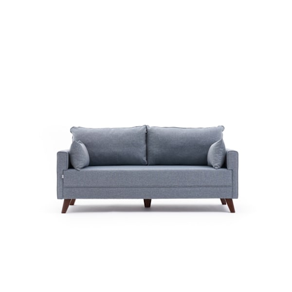 2-sæders sofa Bella Soft İkili Koltuk - Blå