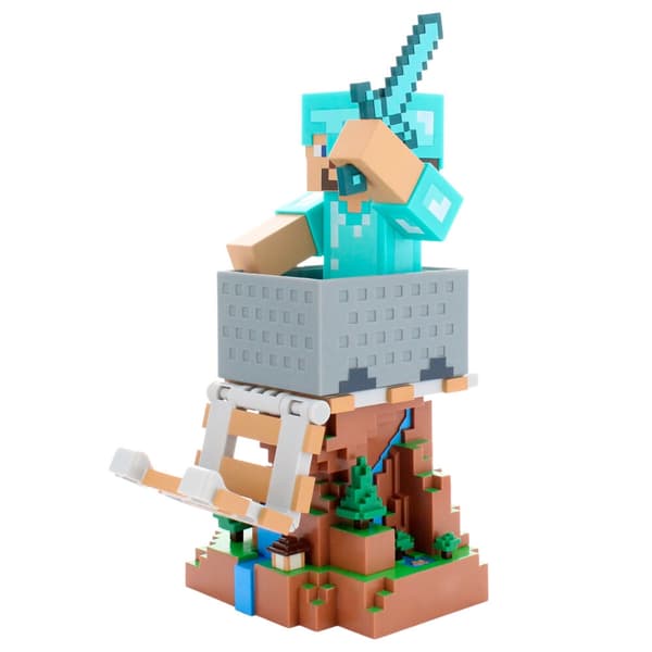 Minecraft Diamond Steve-figur, 20 cm samlelegetøj