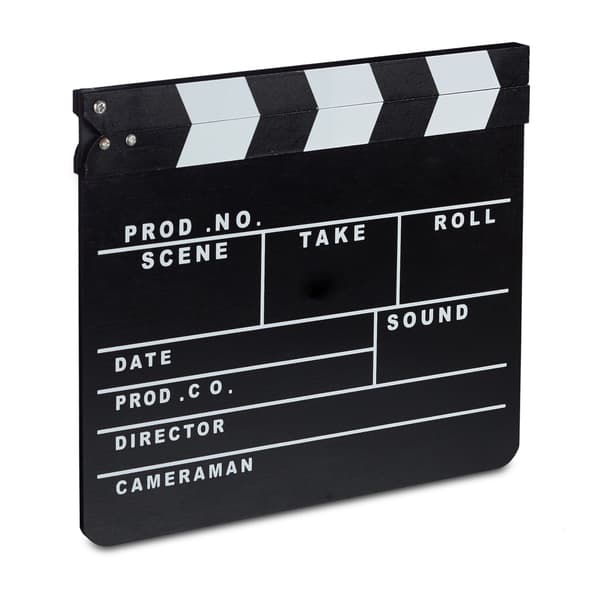 Filmklap sort