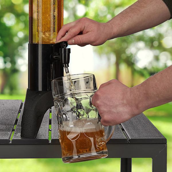 2,5 liters ölkolonn med kran