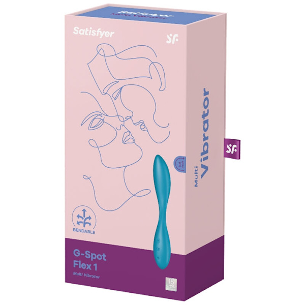 Satisfyer - G-Spot Flex 1 Multi Vibrator Blå