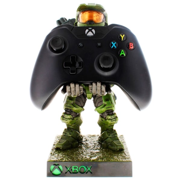 Halo Infinite Master Chief-figur med fastspændingsbeslag Kabelfyr med lys 21 cm