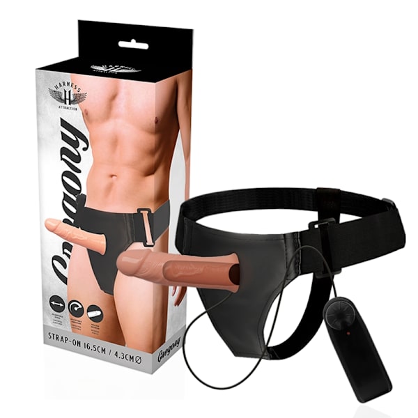 Harness Attraction - Gregory Hollow Rnes Med Vibrator 16,5 Cm -O- 4,3 Cm