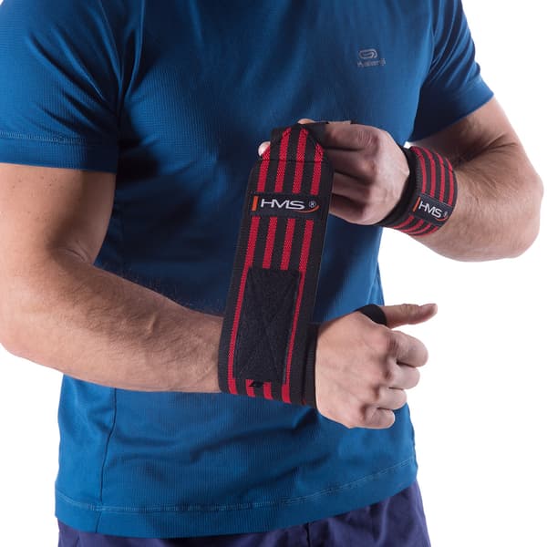 Red Wrist Wrap Set, 2 st – Stöd för tyngdlyftning