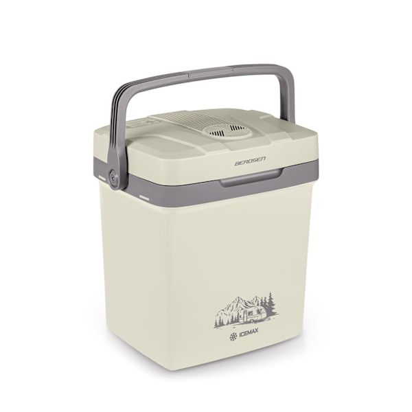 Berdsen Icemax turistkøleskab 26 liter ECO mode - creme