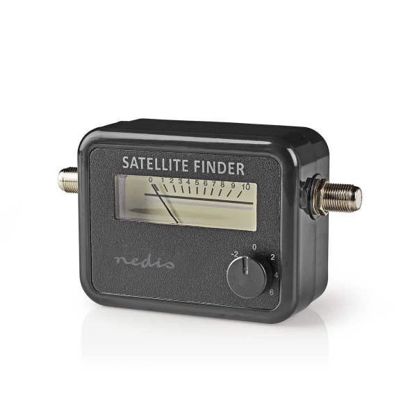 Satellit Signal Strength Meter | 950-2400 MHz | Input følsomhed: 83 dB | Output niveau: 102 dBuV | Sort