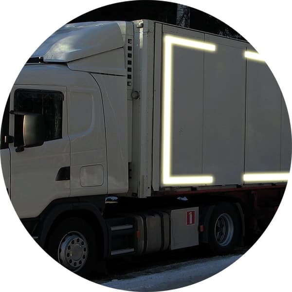 Reflextejp 3M vit 50mm/2M