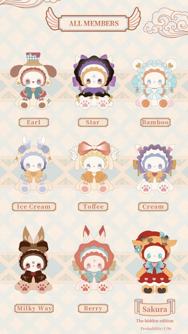 Blind Box-figur – Secret Forest Tea Party