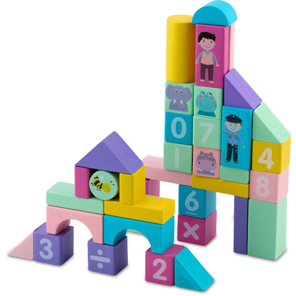 Ricokids RK-871 undervisningsblokke i træ