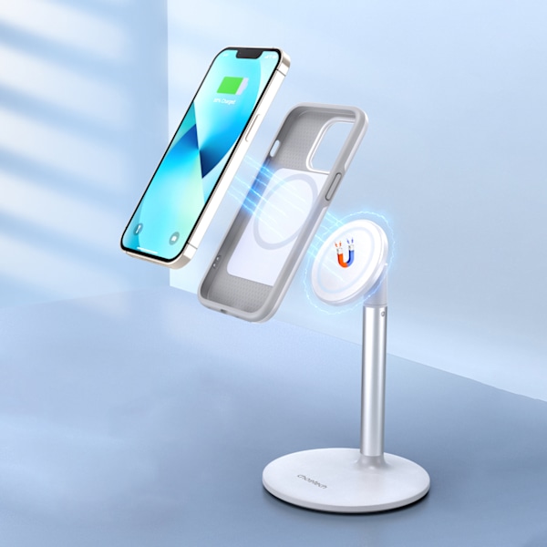 Suojakuori iPhone 13 Pro Max MFM -pudotussuojakuorelle, valkoinen