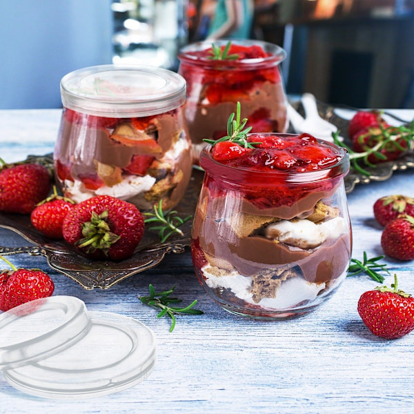 Lock till yoghurtburk 6,2 cm 12 st.