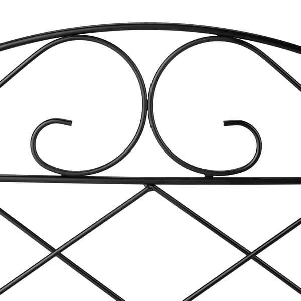 metal blomsterbed hegn i 6 dele