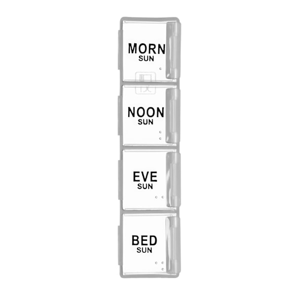 Mobilboks til tablets 7 dage 4 rum