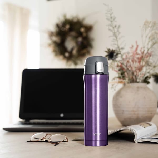 Thermal Cup, violetti, 10 oz, eristetty
