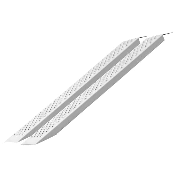 Lastramper i aluminium, 2-pack, 880 lb, 47,2 tum