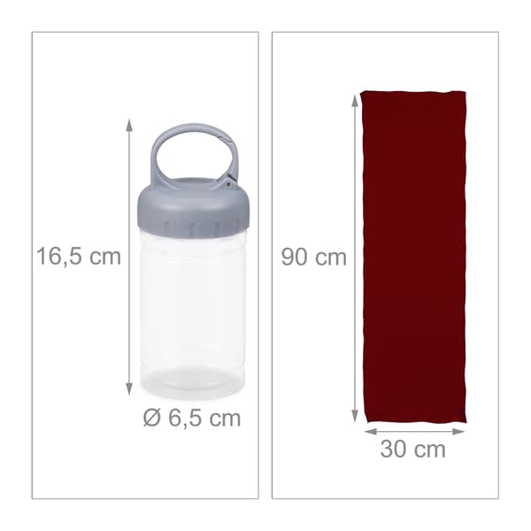 Kylhandduk i ett paket om 2