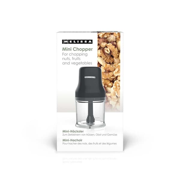 Mini Food Chopper, 200W, 0,5L Kapacitet, Sort