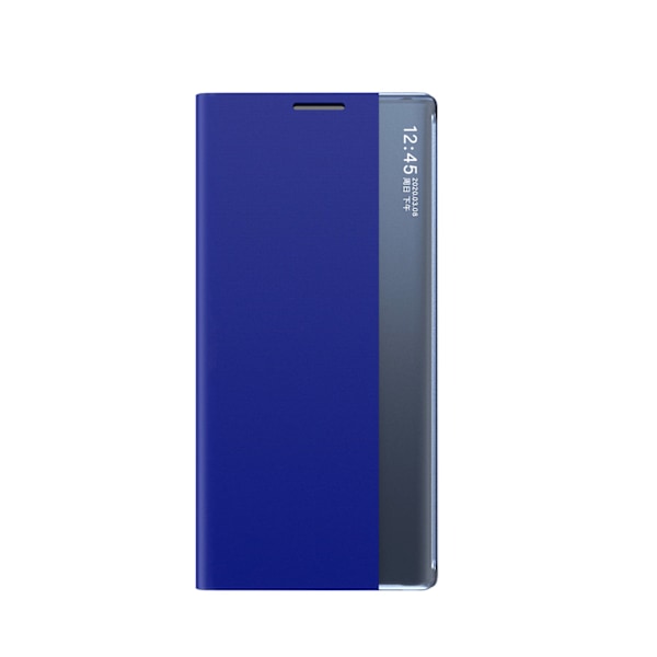 Fodral med flik och stativ för Xiaomi Redmi Note 12 5G / Poco X5 5G New Sleep Case blå