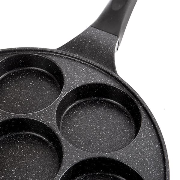 Æggepande, Granit Non-stick, 7 huller, 27 cm
