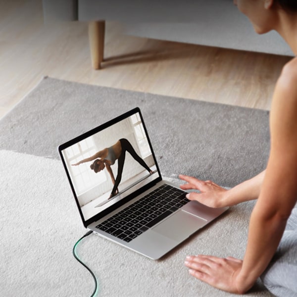 USB-C forlængerkabel 100W 10Gb/s 1m sort