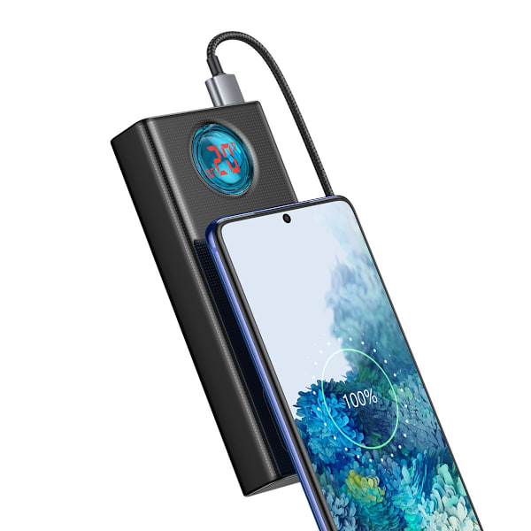 Amblight powerbank 65W 30000mAh Overseas Edition sort