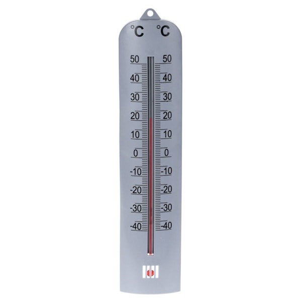 Analogt termometer: Lufttemperatur indendørs/udendørs, -40°C til 50°C