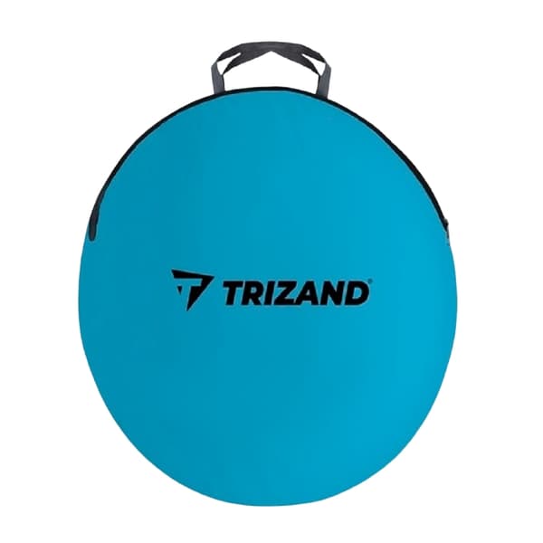Strandtält 220x120x90cm - turkos - grå