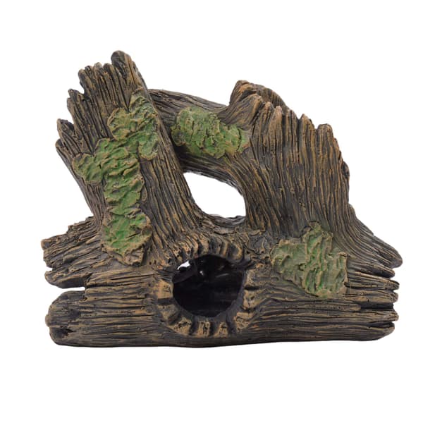 Akvarietræstammeornament – ​​Polyresin skjulested