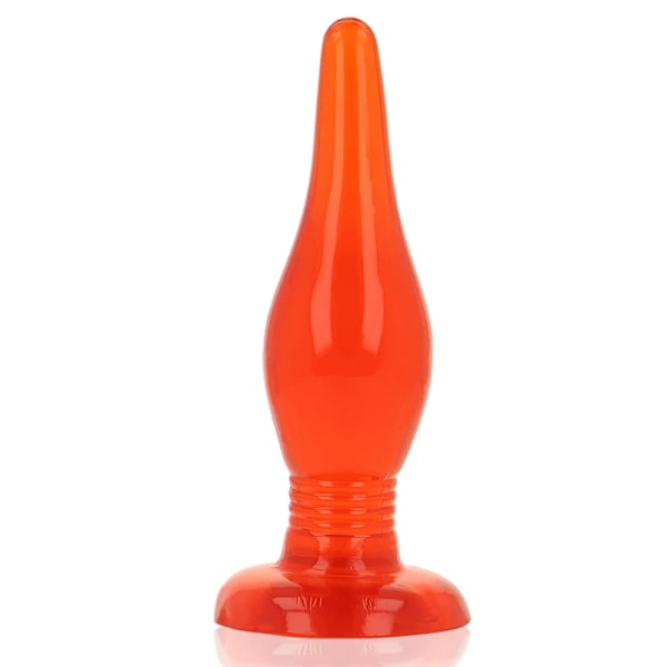 Baile - Rød Soft Touch Anal Plug 14,2 Cm