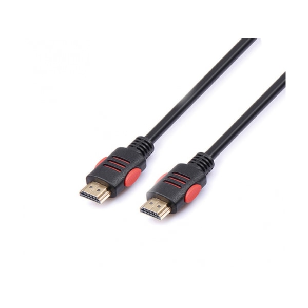 Reekin HDMI-kabel - 5,0 meter - FULL HD 4K Sort/Rød (Højhastighe