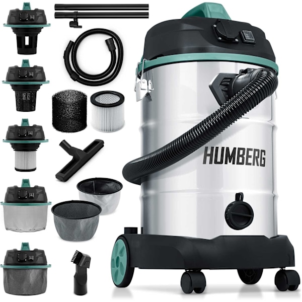 Industriell Dammsugare 30L 1600W HM-402