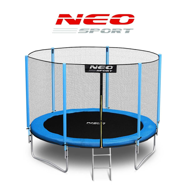 Trampolin til haven 8ft/252cm med ydernet og stige fra Neo-Sport