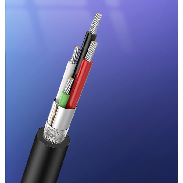 USB 2.0 - USB-B skrivarkabel 1,5m, svart