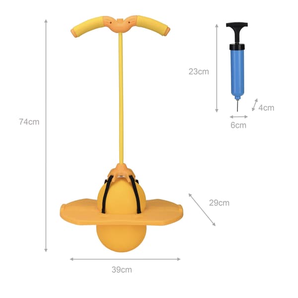 Pogo-pallokeppi lapsille – ulkohyppylelu pumpulla