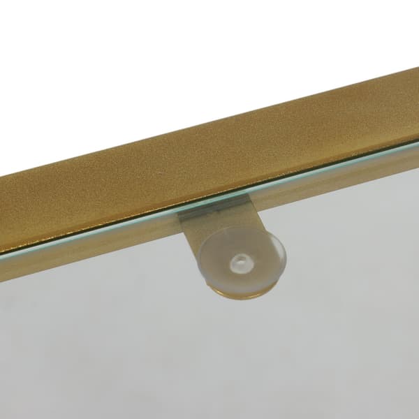 Konsolbord med 3 glashyllor – Modern design