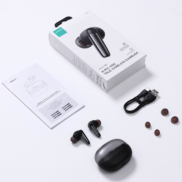 ENC Jbuds Series USB-C trådløse in-ear hovedtelefoner, sorte