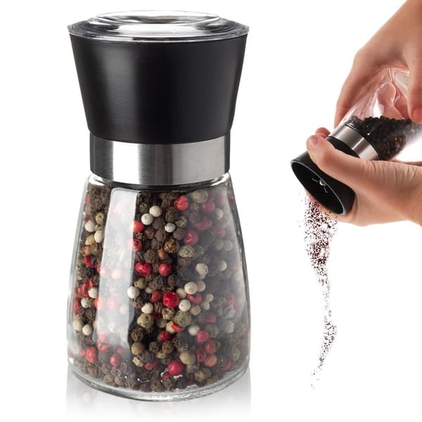 Handkvarn: Justerbar Malningsgrad för Peppar & Salt