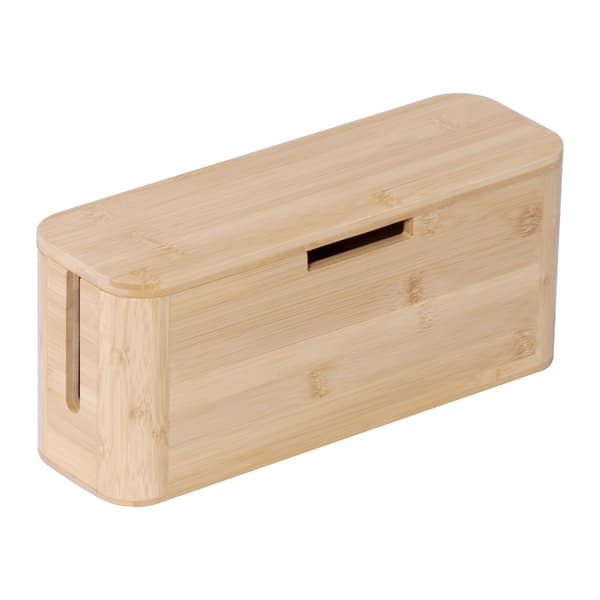 Bambu-kabelbox med magnetiskt lock – Organisera och skydda