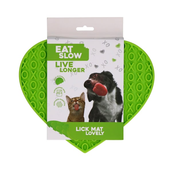 Ät Långsamt Lev Längre Lick Mat Lovely Green