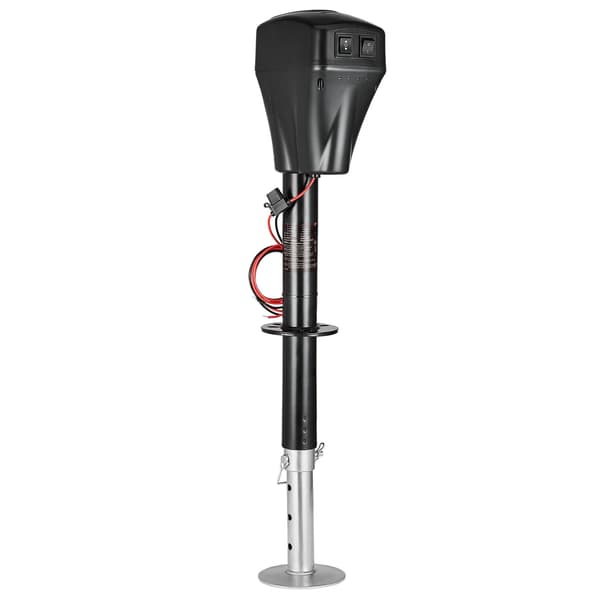 Sähköinen perävaunutunkki 5000 lb, 12 V, LED-valo, suojus
