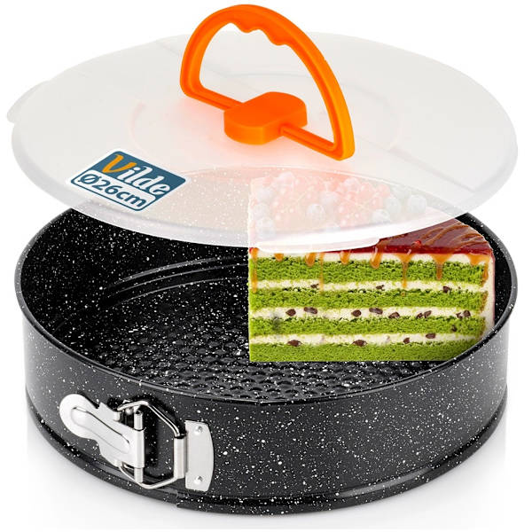 Springform med lock, 26 cm – Granitbelagd