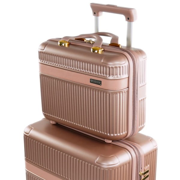 Nokiro 12' ABS Small Travel Case - Rose Gold