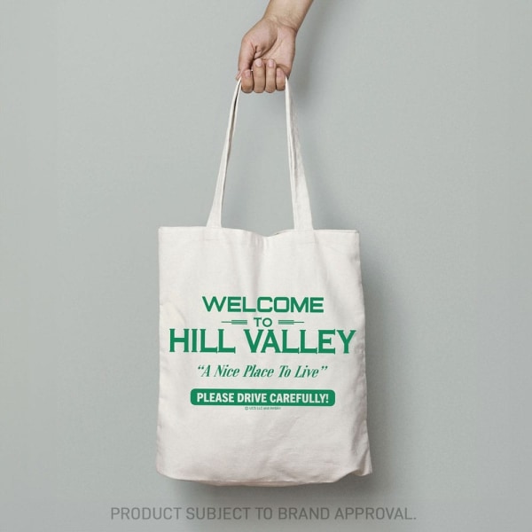 Tilbage til fremtiden Tote Bag Hill Valley